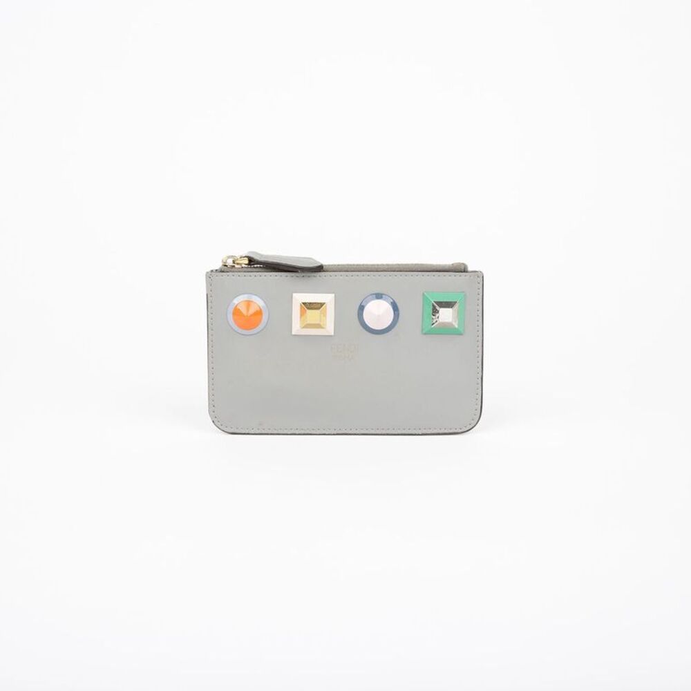 Rainbow Stud Key Case Pouch Wallet